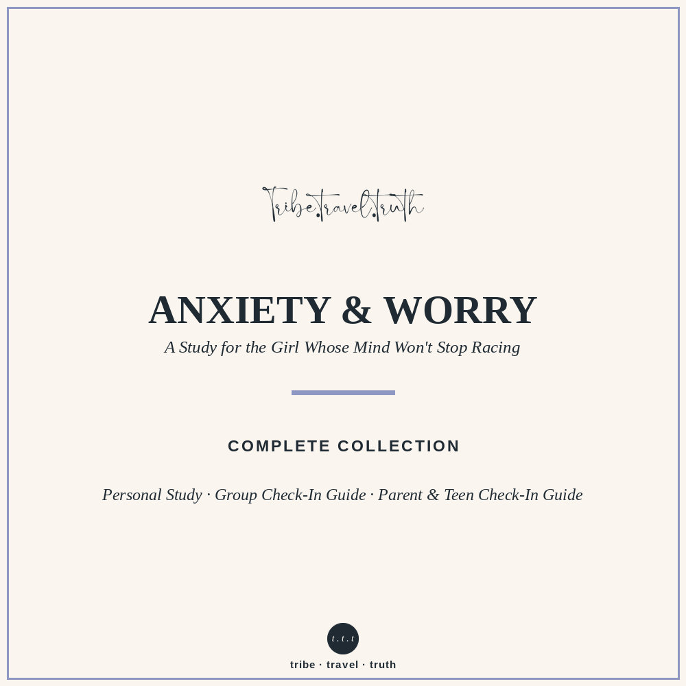 Anxiety & Worry cover